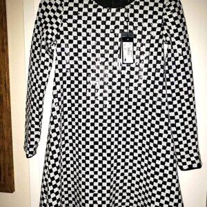 NWT EMPORIO ARMANI SEQUIN DRESS SZ 38 US 2